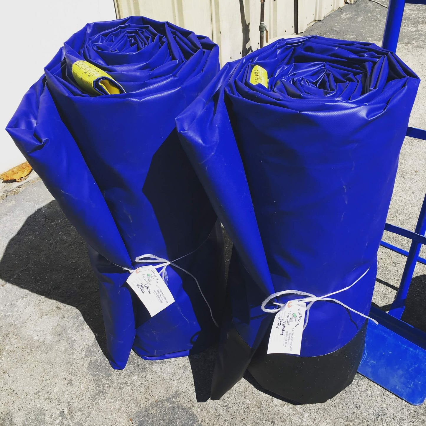 Side Roll Tarp Popular Sizes